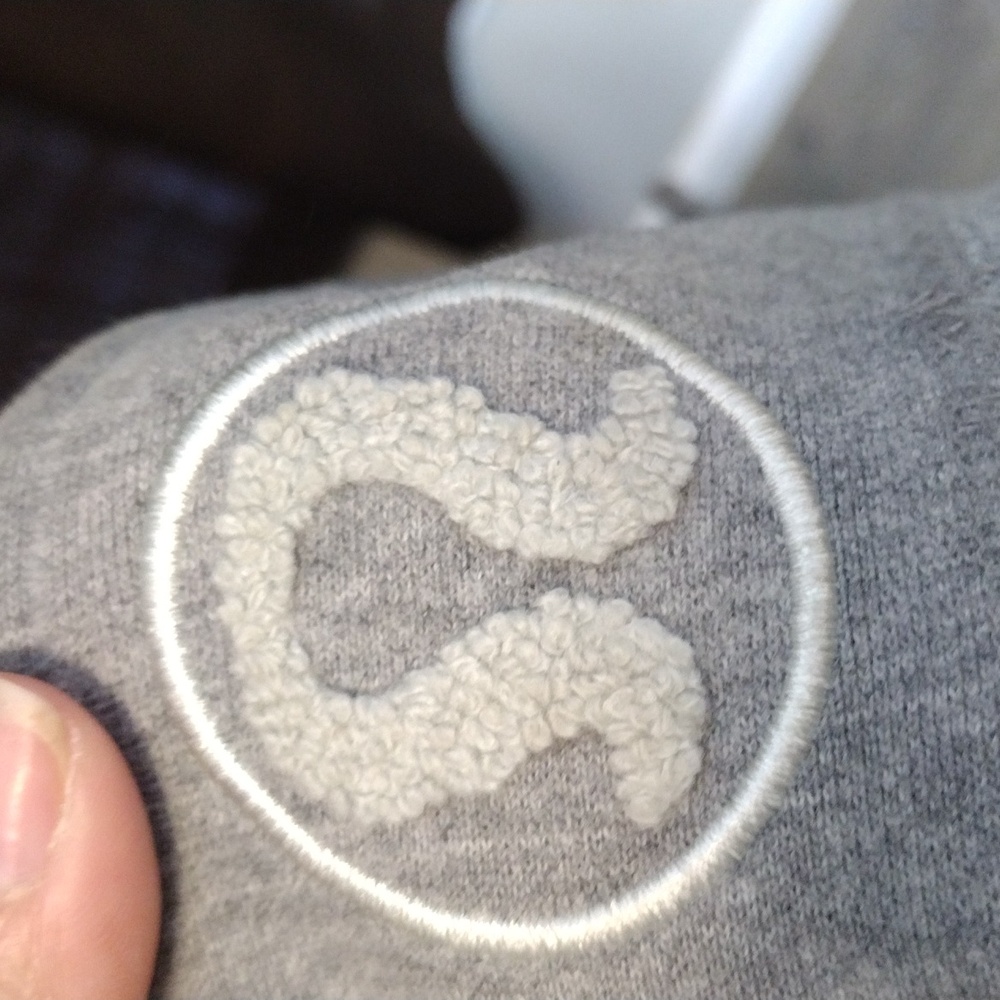 Lululemon Reversible Gray Zip-Up - image 4